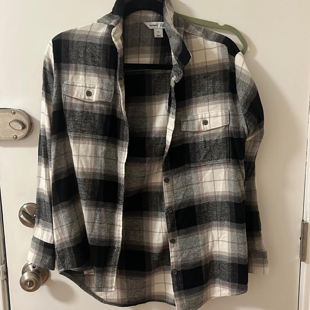 Old navy boyfriend flannel